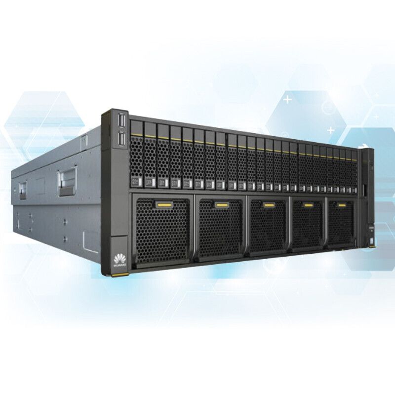 華為5885H V5機架式服務器評測 4U雙路至強金牌，20核256GB DDR4性能解析